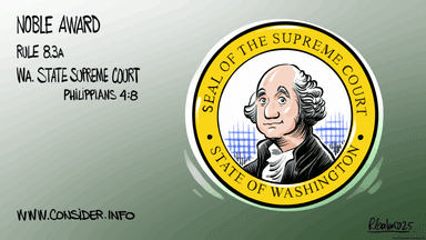 Nobel Award: Washington State Supreme Court, Rule 8.3b