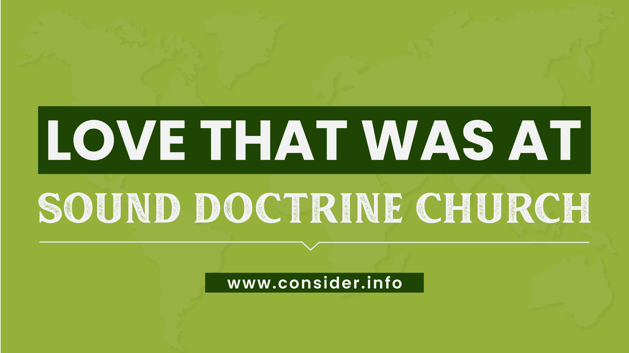 Capitalism, Communism, Socialism, Christian Nationalism, Love At Sound Doctrine Church