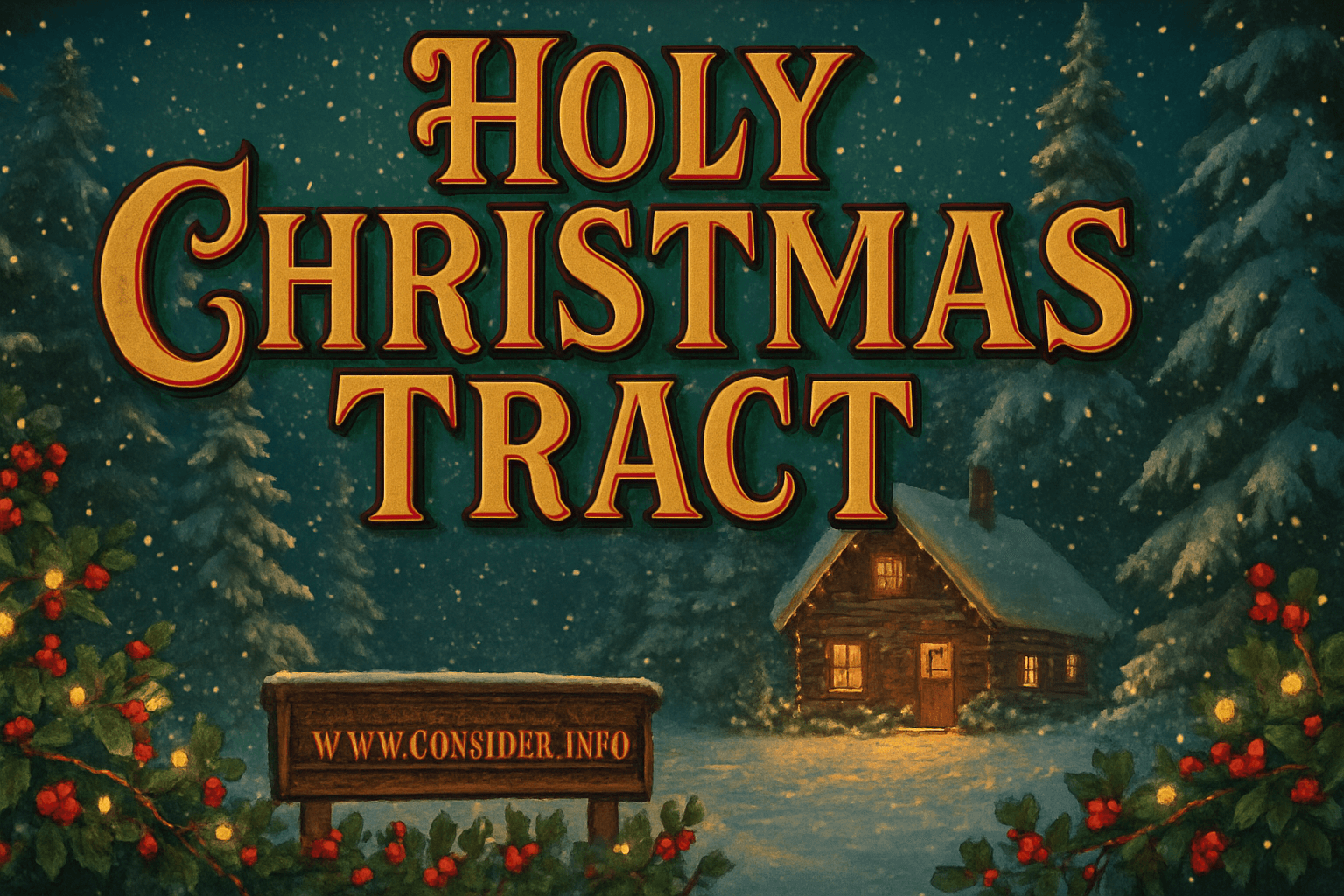 Tract: Holy Christmas